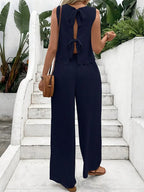 Leah Tie-Back Ruffle Hem Set