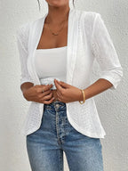 Elsie Embroidered Light Cardigan