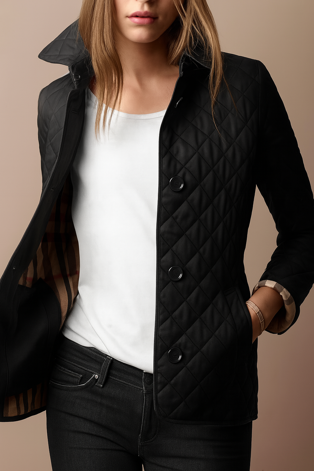 Selina Savvy Quilted Blazer